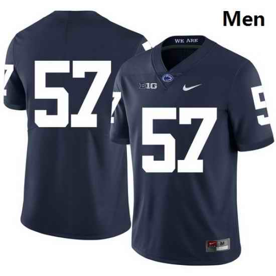 Men Penn State Nittany Lions 57 A.Q. Shipley Navy Nike College Football Jersey II